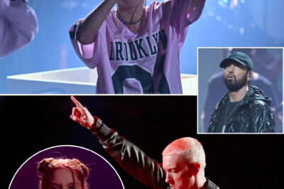 A 15-year-old girl stepped onto the stage of The Voice finals, nerves overshadowed by determination. The first beat of Eminem’s legendary Lose Yourself dropped, and she owned it like a seasoned star. Her flow was electric, her energy unstoppable. The crowd erupted, jumping onto their chairs, hands in the air, rapping along with her.