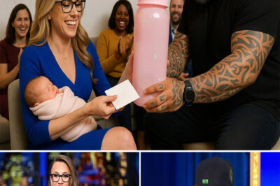 Kat Timpf hosted a baby shower with close Fox News colleagues as guests, while Tyrus arrived with a hilariously fitting gift true to Kat Timpf’s personality, bringing joy to everyone