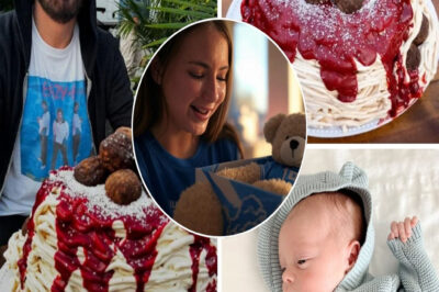 Eminem, brimming with excitement, handed his newborn grandson Elliot a homemade cake and eagerly encouraged his daughter Hallie to slice it. Hallie let out a shocked scream when she discovered the unique gift Eminem had tucked inside, selected especially for his 4-day-old grandson