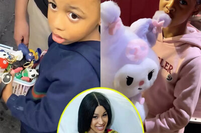 Cardi B’s Kids Kulture, 6, and Wave, 3, Look All Grown Up on Cute Shopping Trip for Toys and Cotton Candy