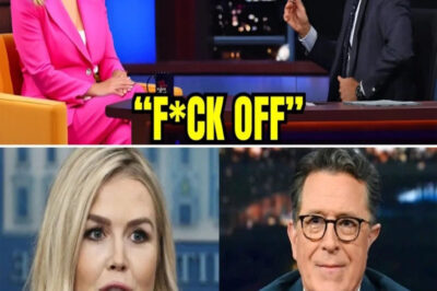 Drama explodes: Karoline Leavitt responds harshly on Stephen Colbert’s show, what truth makes everyone stunned?
