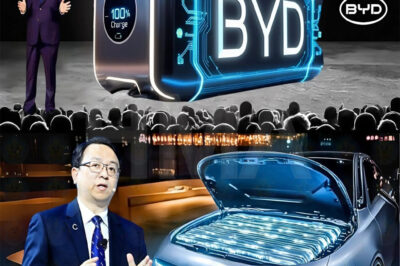 BYD CEO: Announces Their Next Generation Of Blade Battery With 5 Minutes Charging