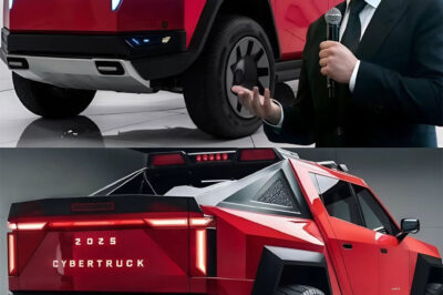 CEO Elon Musk unveils the new design of Tesla’s 2025 Cybertruck: A Game-Changer You Won’t Believe!