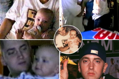 “The Pain He Never Spoke About: How Eminem Fought Through Fear, Loneliness, and Darkness to Raise Baby Hailie on His Own”