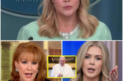 Karoline Leavitt CONFRONTS The View For MOCKING Pope Francis Death on LIVE TV