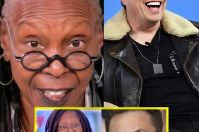 6 MINUTES AGO: Whoopi Goldberg rubs salt into Elon Musk’s wound: “Leave Tesla and leave the United States, you idiot!” – This sh0cking statement takes social media by storm, and Elon Musk’s reaction is still unclear