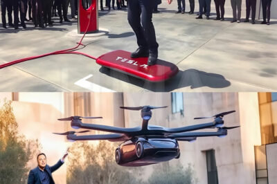 Elon Musk’s First Flying Tesla Hoverboard SHOCKED The World