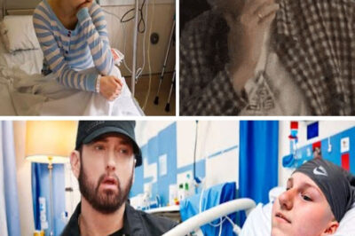 A teenager fighting aggressive bone cancer had one final wish—to meet Eminem. He never believed it would come true until the rapper appeared at his bedside and did something that filled him with pure joy, making him feel like he could fly