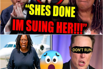 Whoopi Goldberg FLEES the country as FBI issues arrest warrant following Elon Musk lawsuit! However, Elon Musk was quicker and MADE SOMETHING THAT MADE Whoopi kneel and beg for forgiveness…
