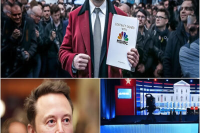 7 MINUTES AGO: Elon Musk announced that he has acquired MSNBC for $900 million to put an end to toxic programming.