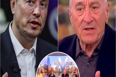 BREAKING NEWS: Robert De Niro TEAMS UP with Joy Behar to Expose the Whole Truth about Elon Musk: “That Damn Bastard…”