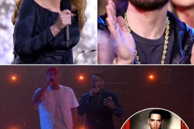 The unthinkable happened when two contestants on The Voice brought together Eminem and Adele in a way no one saw coming. They delivered a breathtaking mashup of two Oscar-winning anthems—Skyfall and Lose Yourself—seamlessly blending Adele’s haunting melodies with Eminem’s fiery bars. The performance was electric, sending shockwaves through the room as the judges and audience erupted into cheers, some even rising to their feet mid-song. It was a moment so powerful that it felt like destiny calling for Eminem and Adele to make this collaboration official. Fans couldn’t help but dream: could this performance spark a partnership between two musical legends?