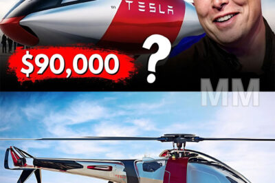BREAKING: Elon Musk Goes Public with Groundbreaking eVTOL Helicopter