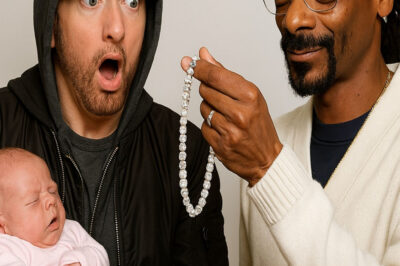 Snoop Dog ordered the world’s most expensive diamond necklace as a gift for Eminem’s grandson. The great rapper Eminem burst out with an emotional rap after learning the true meaning of this gift
