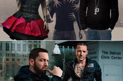 Three legends, three styles — Eminem, Linkin Park, and Evanescence — unite once more, setting social media on fire with their new iconic track, “Let You Go.” Eminem’s razor-sharp verses, Linkin Park’s explosive energy, and Amy Lee’s haunting, powerful vocals create an epic fusion of rap, rock, and raw emotion. This isn’t just a song — it’s a full-blown musical event that proves legends never fade.
