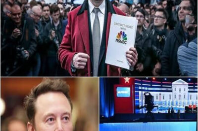 7 MINUTES AGO: Elon Musk announced that he has acquired MSNBC for $900 million to put an end to toxic programming.
