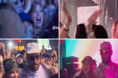 Summary of cameras spotted Taylor Swift and Travis Kelce dance together during at Coachella 2024 after 8 years