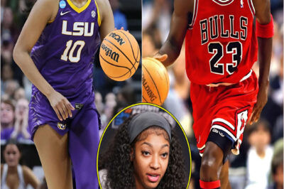 Controversial Statement: Angel Reese Compares Herself to Michael Jordan – Basketball Community Speaks Out with Criticism and Condemnation After Shocking Remark!