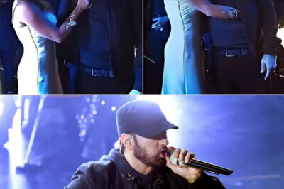 Salma Hayek’s starstruck moment at the Oscars went viral when she accidentally spilled water on Eminem after his surprise Lose Yourself performance. Flustered, she awkwardly hugged him and blurted out her admiration. Though initially mortified, she later felt relieved when Eminem fondly recalled their encounter, turning it into a charming, unforgettable moment.