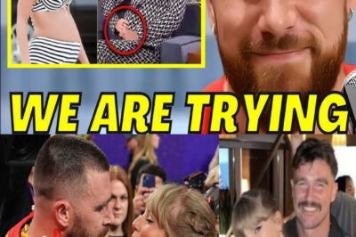 Travis Kelce declares, “I’m Going to Be a Dad!” with a happy smile. An ultrasound verifies Taylor Swift’s pregnancy.