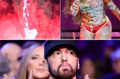 Eminem, the king of calm and cool, isn’t the type to flinch — but that night was different. When SZA stepped onto the stage and dropped an unexpected, soulful cover of his iconic anthem, “Lose Yourself,” the unshakable rap legend looked… shaken. For a split second, the swagger slipped. In its place? A rare, almost bashful humility that left the crowd holding their breath. As SZA poured heart and soul into every note, the track felt reborn — and even Eminem, the man who wrote it, seemed stunned by the magic unfolding before his eyes.