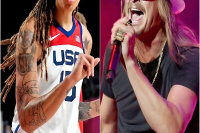 🔴Brittney Griner Outraged After Kid Rock’s Blunt Criticism: ‘If You Don’t Respect America, You Don’t Deserve to Represent This Place!’ – NEWS