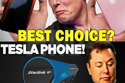 BREAKING: Elon Musk introduces the groundbreaking Tesla Pi Phone 2025, now integrated with Starlink 3.0 for seamless global connectivity.