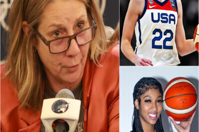 Angel Reese drops a bombshell, boldly warning Team USA: “The moment Caitlin Clark steps onto this team, I’m out—gone for good!” The team’s head coach “Cheryl Reeve” immediately fires back with a response.