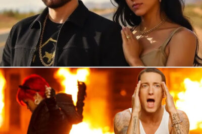 Eminem and Rihanna, the dynamic duo behind “Love the Way You Lie” and “The Monster,” have once again joined forces for their latest collaboration, “Let Me Love You.” The track, which dropped unexpectedly, is already making waves among fans, blending Eminem’s raw lyricism with Rihanna’s hauntingly beautiful vocals.