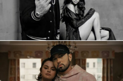 No one saw this coming—Eminem and Selena Gomez, two artists from completely different worlds, joining forces for a song that no one will forget. Stars Fade Out (And We Will Too) isn’t just a collaboration—it’s a collision of raw rap and haunting melody, blending Eminem’s razor-sharp verses with Selena’s ethereal vocals. The result? A track that cuts deep, exploring the brutal truth of fame’s fleeting nature. Fans were stunned, the industry shook—because when two icons like this step into the studio together, the world listens.