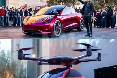 Elon Musk’s First Prototype of Flying Tesla Car SH0CKED The World