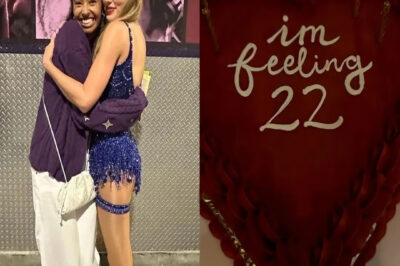 Kobe Bryant’s daughter Natalia shows off Taylor Swift-themed bday cake