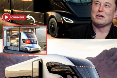Elon Musk: Tesla Semi looks incredible as an electric motorhome