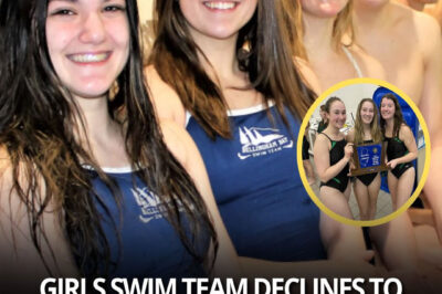 Breaking: The girls’ swim team says it’s “not fair” to compete against a biological male.