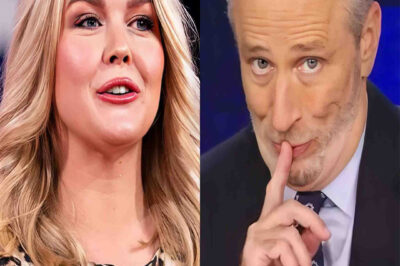 SHOCKING: Jon Stewart just mocked Karoline Leavitt but immediately faced her ruthless comeback—a statement that exploded all over American social media!