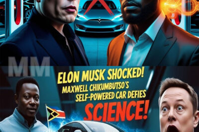 Elon Musk Sh0cked by Maxwell Chikumbutso’s Self-Sustaining EV – A Renewable Energy Breakthrough
