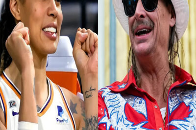 Brittney Griner has gone on a rampage, declaring that she will leave the United States if she does not receive an apology after being brutally attacked by Kid Rock: “If you hate America, then get the out… see more