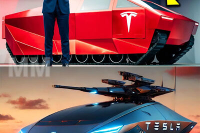 Elon Musk Reveals NEW Tesla Tank That Can Win Any War With This Scary Feature