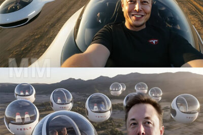 Elon Musk Unveils World’s First Flying Tesla Prototype. The Price of a Super Cheap Flight Has Been Announced!