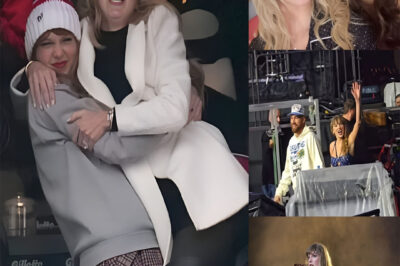 Patrick and Brittany Mahomes reunite with Travis Kelce in Amsterdam to watch Taylor Swift’s Eras Tour for the first time