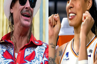 SH0CKING: Brittney Griner has gone on a rampage, declaring that she will leave the United States if she does not receive an apology after being brutally attacked by Kid Rock: “If you hate America, then get the out…