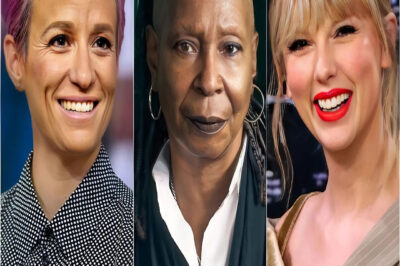 BREAKING: Taylor Swift, Whoopi Goldberg and Megan Rapinoe shock world with plans to flee US together – ‘It’s time to leave because they’ve turned their backs on us’