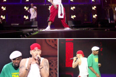 This Video Might Leave You In Tears! The Iconic Eminem, At The Peak Of His Career With His Signature Platinum Blonde Hair, Took The Stage By Storm With A Powerful Medley Of His Classic Hits, Including “Mockingbird, Just Lose It, Lose Yourself,”… Without A Doubt, Anyone Who Watches Will Be Left In Awe By The Electrifying And Unforgettable Performances Eminem Delivered In N.Y City! Watch The Full Video Below!