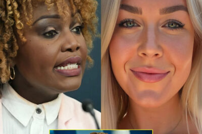 BREAKING: Karoline Leavitt DESTROYS Karine Jean-Pierre LIVE on TV—Watch as Leavitt’s SHARP Response Leaves Jean-Pierre FLUSTERED and the Crowd CHEERING!