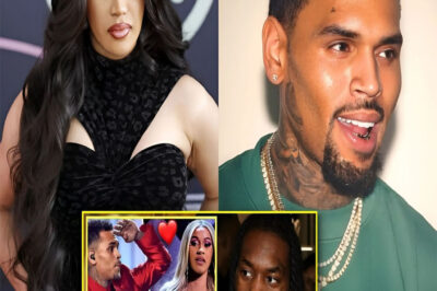 Chris Brown MOCKS Offset By Flirting with Cardi B. Offset Angrily Responds with WARNING….