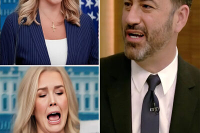 EXCLUSIVE, BREAKING DRAMA: Jimmy Kimmel CROSSES the Line and INSULTS Karoline Leavitt—The HUMILIATING Backlash That Left Him Speechless!