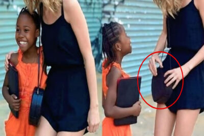 Pop icon Taylor Swift was hurrying to meet her boyfriend, Travis Kelce, when she accidentally bumped into a scared little Black girl. Concerned, Taylor knelt down to check on her — and was brought to tears by what she heard. The girl explained she was rushing to borrow money from her grandmother because her mother had just been in an accident and they had nothing to pay for treatment. Without a second thought, Taylor opened her bag — and what she gave the girl changed her life forever.
