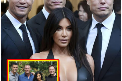 Legendary Figures Together: Cristiano Ronaldo, John Cena, Kim Kardashian, and Elon Musk