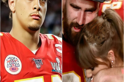 SHOCK: Travis Kelce is furious in disbelief as his best friend, Patrick Mahomes suddenly calls Taylor Swift a flirtatious bad woman and reveals a secret video….Full story below👇👇👇