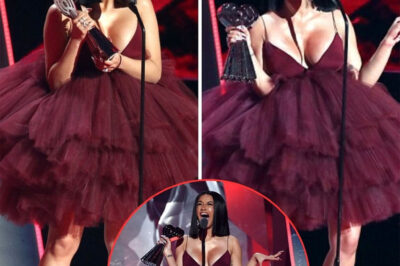 Cardi B thanks her haters and announces album drop date after rousing performance and winning Best New Artist at iHeartRadio Awards